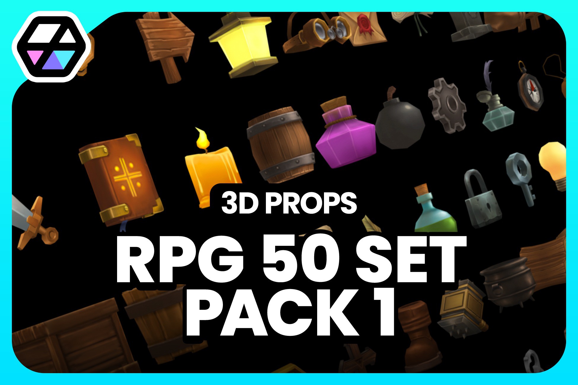 Unity Future Props 3D Props - RPG 50 Set1 | 3D 소품 | Unity Asset Store
