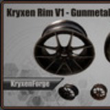 Kryxen Rim V1 - Gunmetal - Game Ready