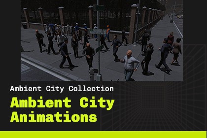 Ambient City Characters - Professionals
