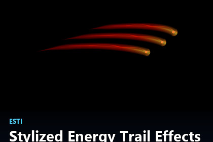 Stylized Energy Trail Effects