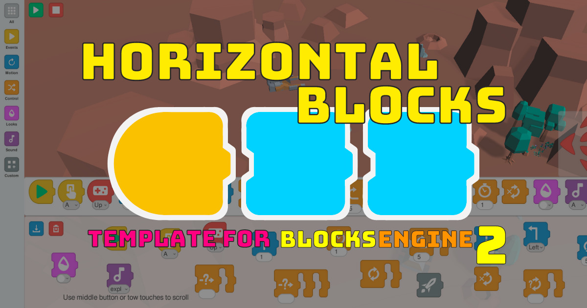 Horizontal Blocks Template + Blocks Engine 2 | Systems | Unity Asset Store