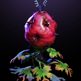 Spikemine Bloom — Animated 3D Trap Plant (AoE Damage)