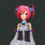 3D Cute Anime Girl
