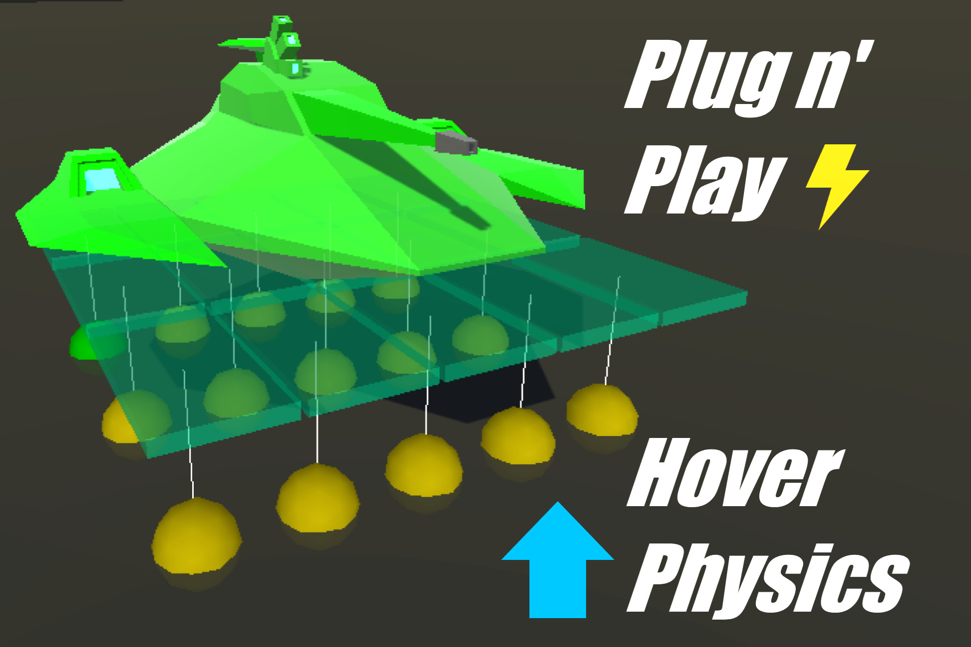 Powerhover Unity Theme EZ Hover | Physics | Unity Asset Store