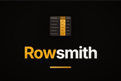 Rowsmith — ScriptableObject Spreadsheet Editor