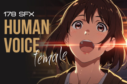 Female Human Voice Pack - SFX