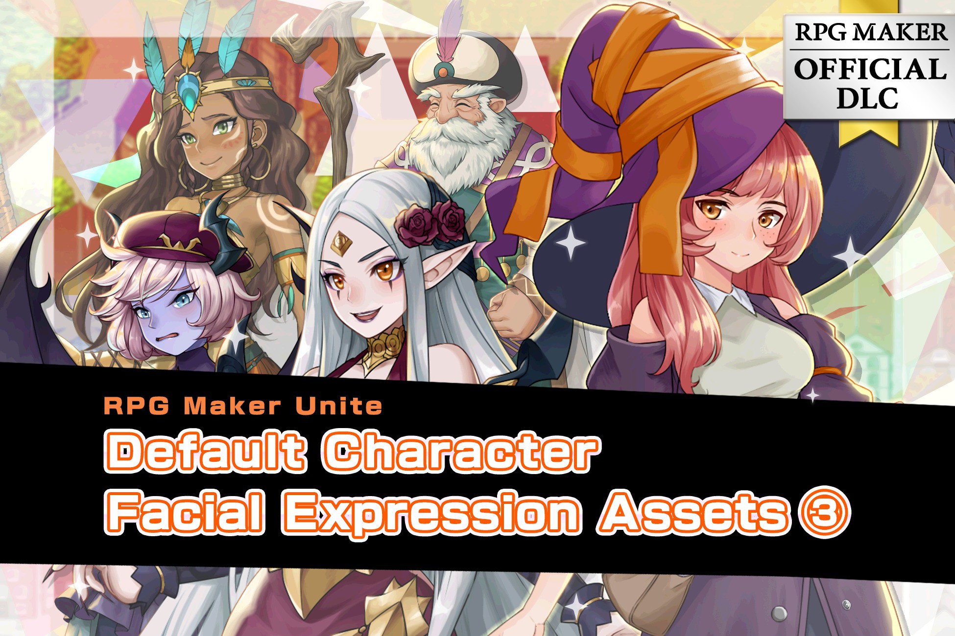 RPG Maker Unite Default Character Facial Expression Assets3 | 2D ...