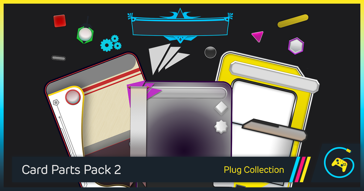 Unity Card Panel Card Parts Pack 2 by Gamertose | 2D Icons | Unity Asset Store