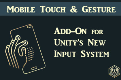 Mobile Touch & Gesture Add-On for Unity's New Input System