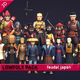 LowpolyPack_Feudal Japan