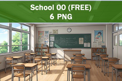 2D Anime - School 00 (FREE)