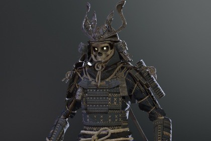 Skeleton Samurai