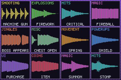 Pixel SFX - 222 8-bit Sounds