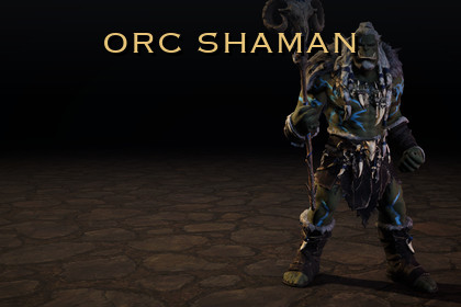 Orc Shaman - Animated Fantasy Character