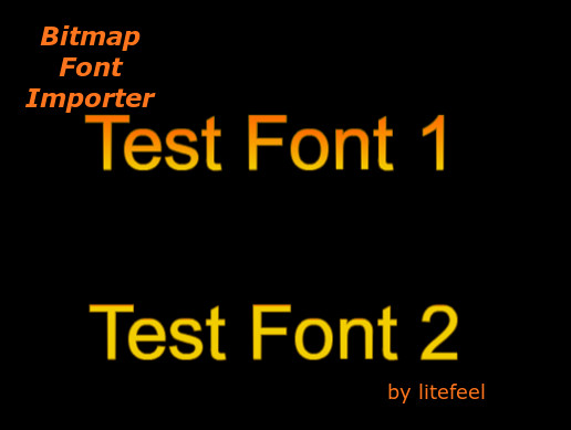 Bitmap Font Importer | GUI ツール | Unity Asset Store