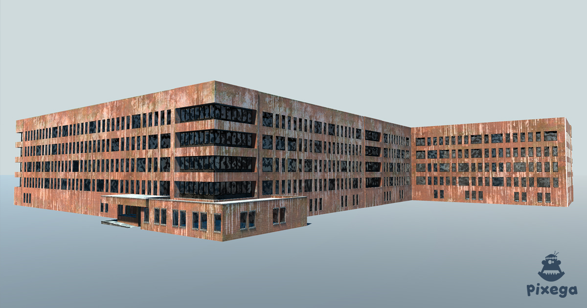 Abandoned Building Vol. 3 | 3D | Unity Asset Store