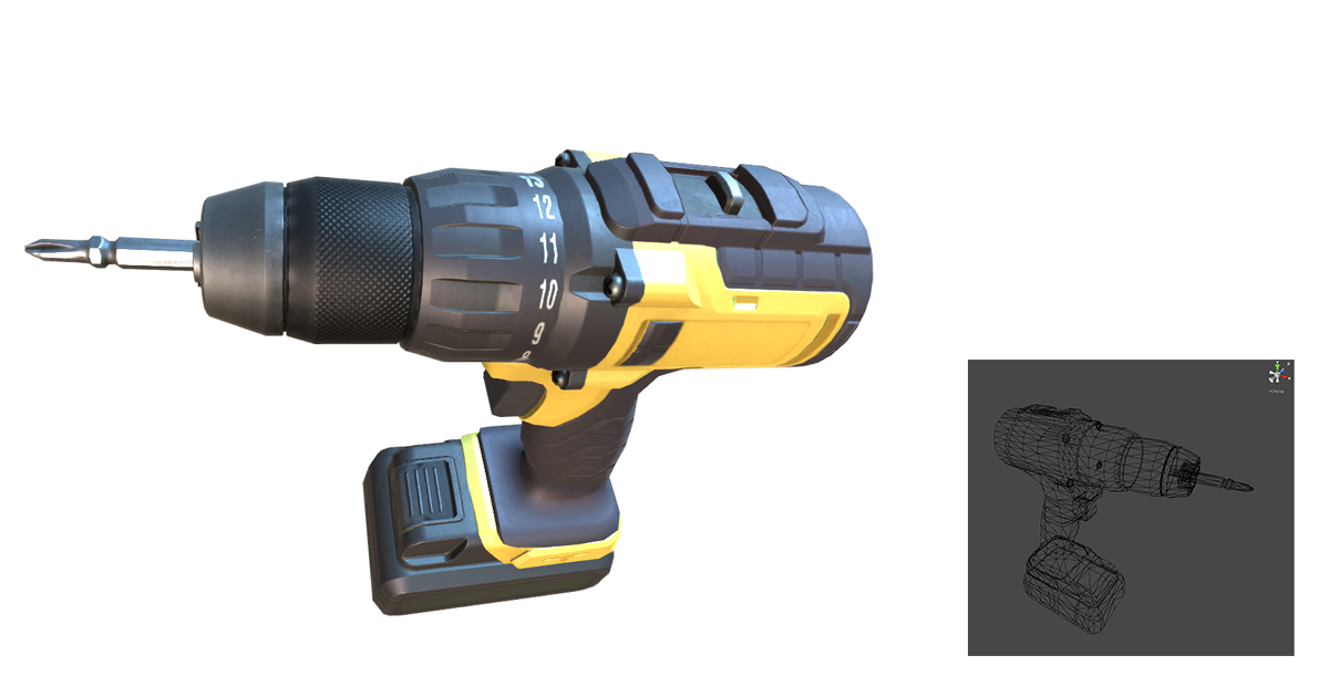 Screw Unity Source Code Cordless screwdriver | 3D Tools | Unity Asset Store