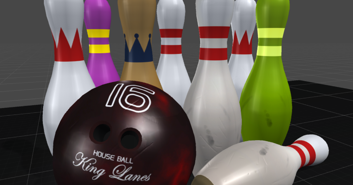 Bowling Set 3D Unity Asset Store