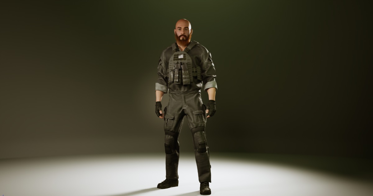 Special Forces Soldier 01 | Characters | Unity Asset Store