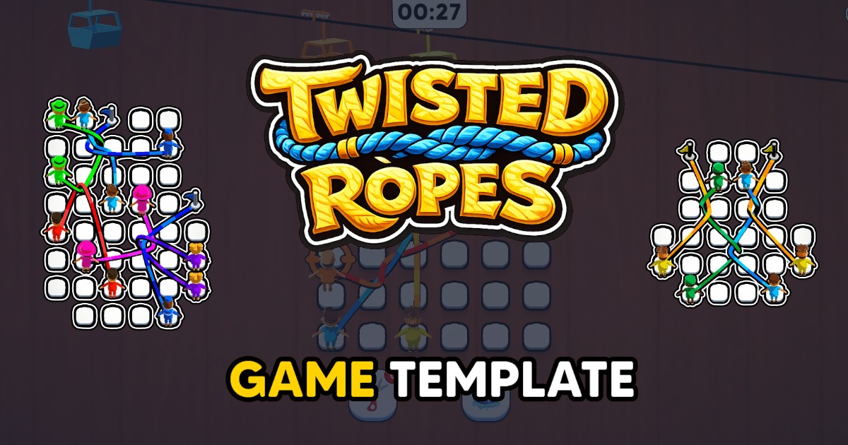 Unity Rope Art Rope Puzzle - Game Template | 패키지 | Unity Asset Store