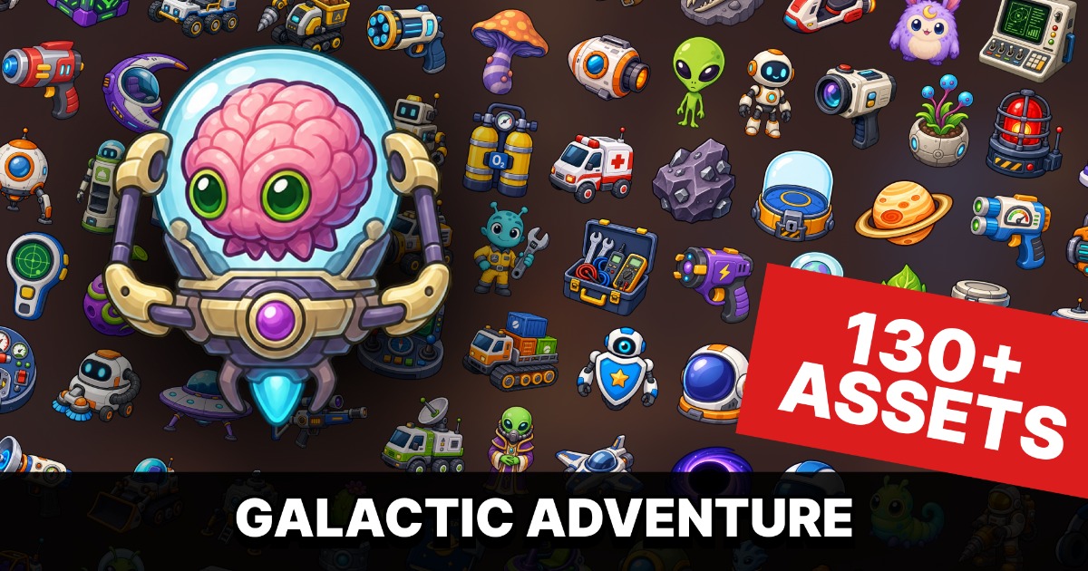 Space Exploration Alien Planet Robots Sci Fi Technology Icons Pack by Neprosto Assets