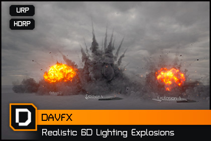 リアルな6Dライティング爆発パック