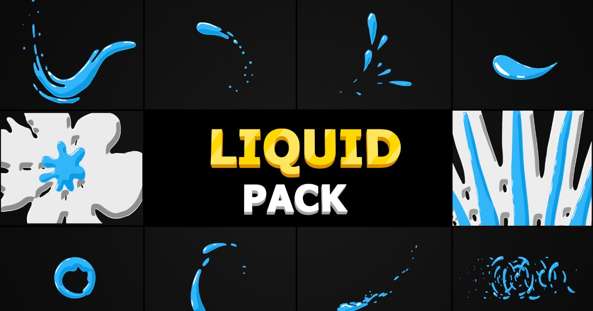 10+ Liquid Shapes | 2D Textures & Materials | Unity Asset Store