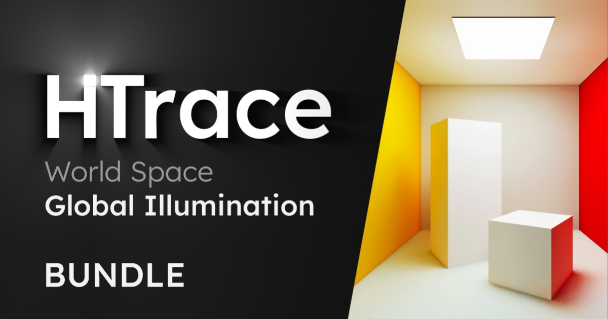 HTrace: World Space Global Illumination Bundle | Level Design | Unity ...