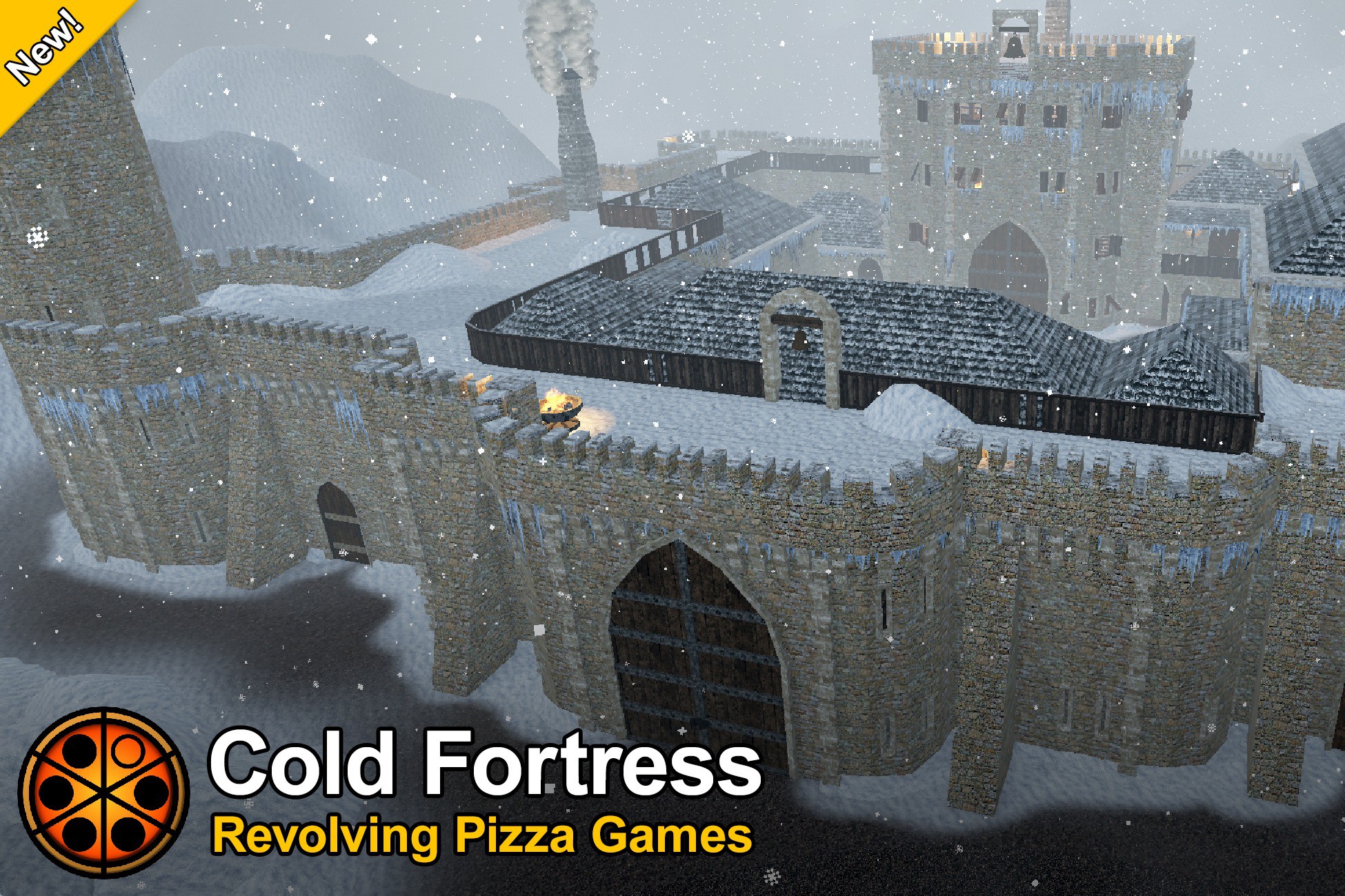 Cold Fortress - Retro Style Modular Environment Pack