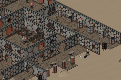 MOTHERSHIP - Isometric Alien Ship Tileset (2D Sci-Fi Horror Sprites)