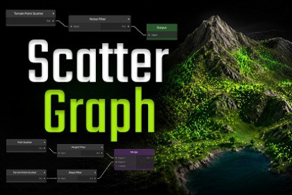 Scatter Graph - Procedural Placement & Runtime Spawning