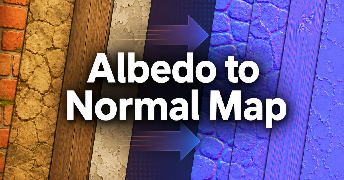 Albedo to Normal and PBR Map Generator | Utilities Tools | Unity Asset ...