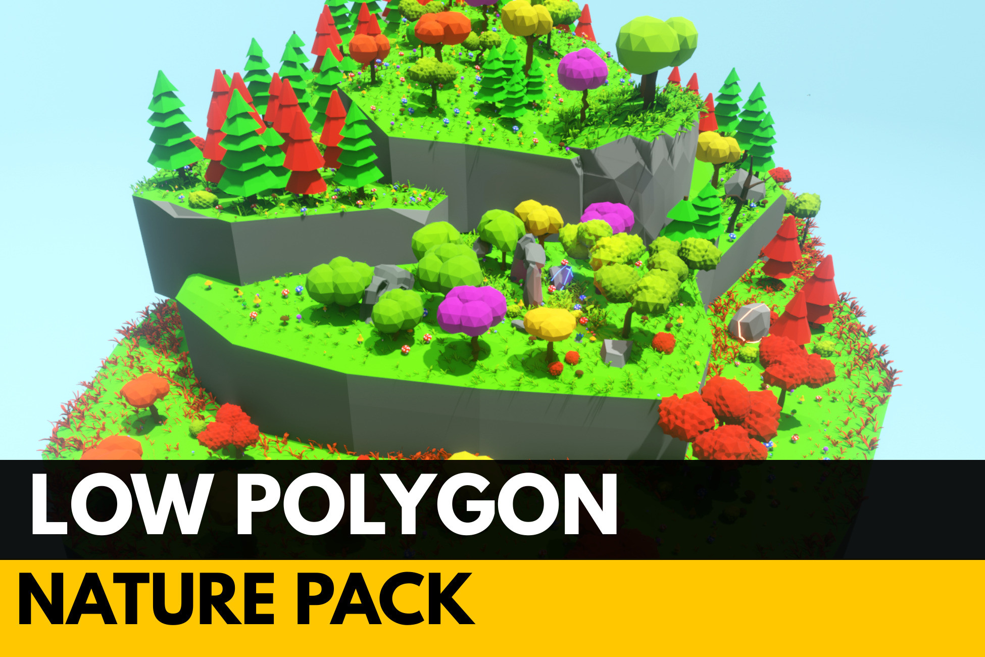 Low Polygon Nature Pack | 3D 풍경 | Unity Asset Store