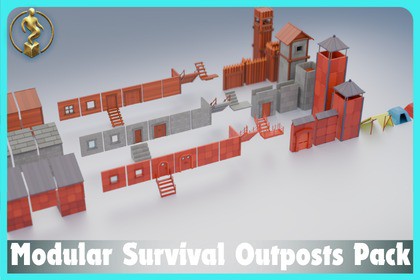 Modular Survival Outposts Pack