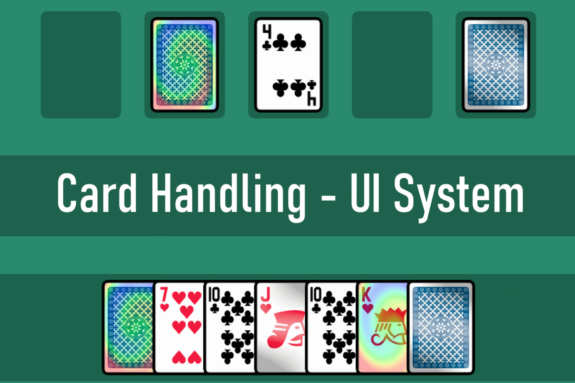 Gui Card Component Card Handling - UI System | GUI Tools | Unity Asset Store