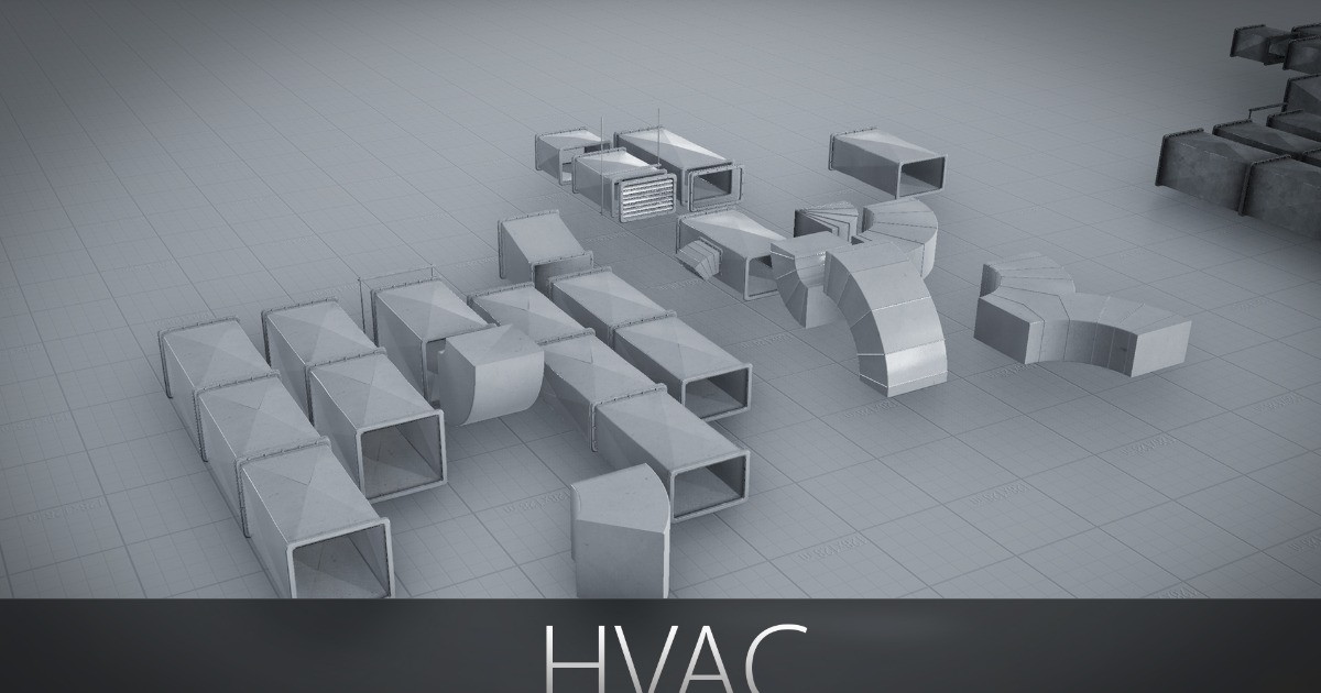 HVAC Pack | 3D Industrial | Unity Asset Store