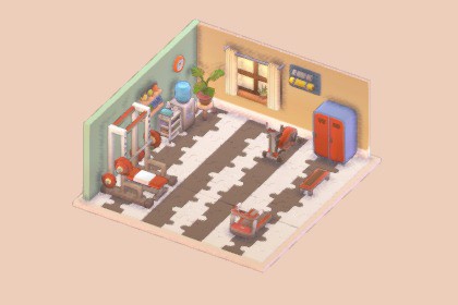 Cozy Tiny World: Room01