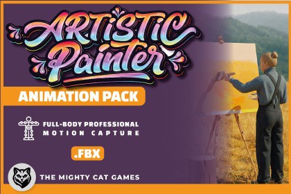 Artistic Painter Animation Pack