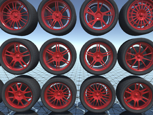 Car Wheels Pack | 3D Vehicles | Unity Asset Store