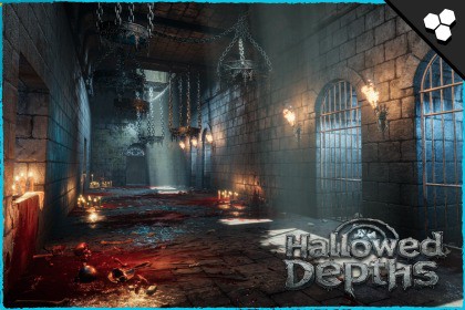 Modular Dungeon (Gothic Dungeon, Medieval Dungeon, Fantasy Dungeon, Dungeon)