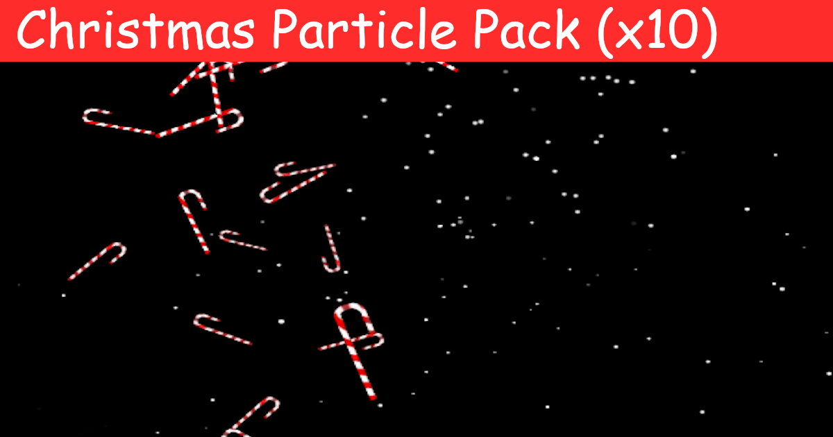 Particle Pack Unity Christmas Particle Pack | VFX Particles | Unity Asset Store