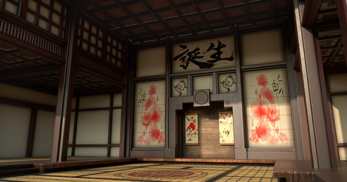 Fighting Game Level - Dojo Stage | 3D Environments | Unity Asset Store