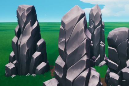 Stylized Rock & Cliff Mega Pack - 44 Variations