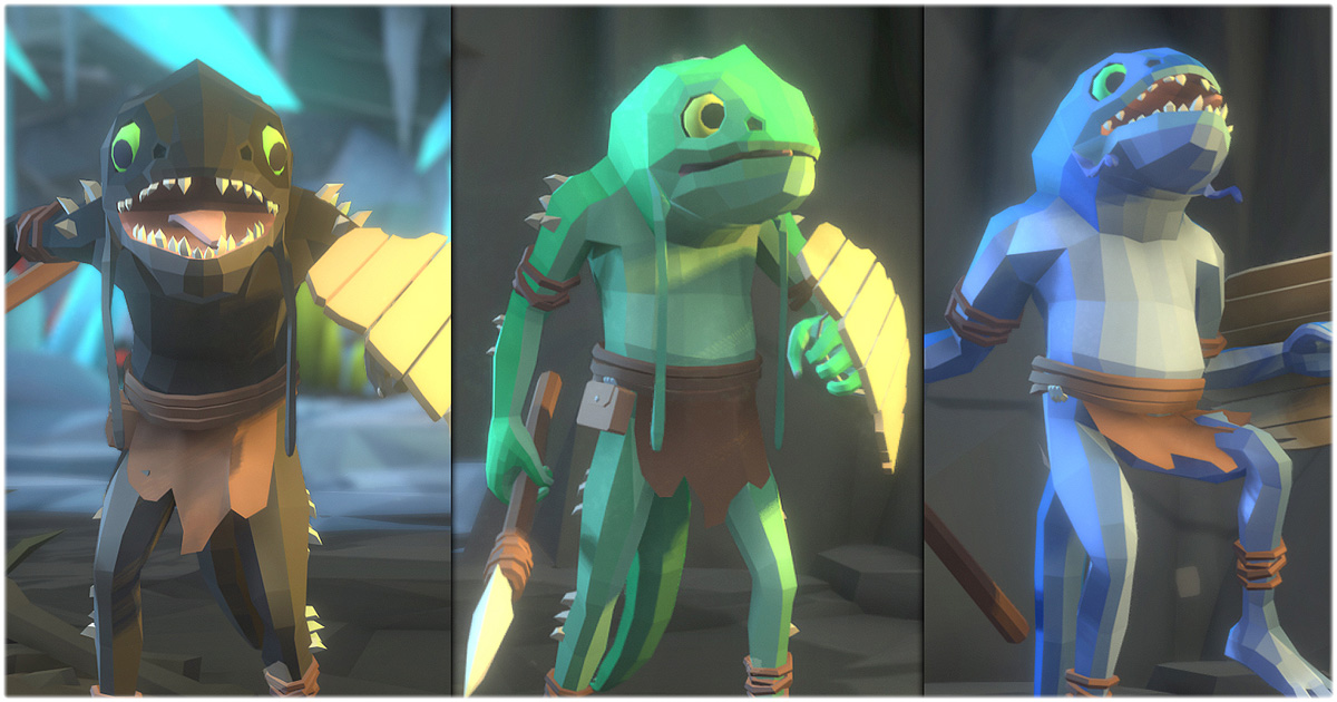 Low Poly Character - Fish Man - Fantasy RPG | 3D Creatures | Unity ...
