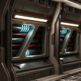 Sci FI Hallway Asset Pack