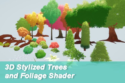 Stylized Nature and Trees Kit