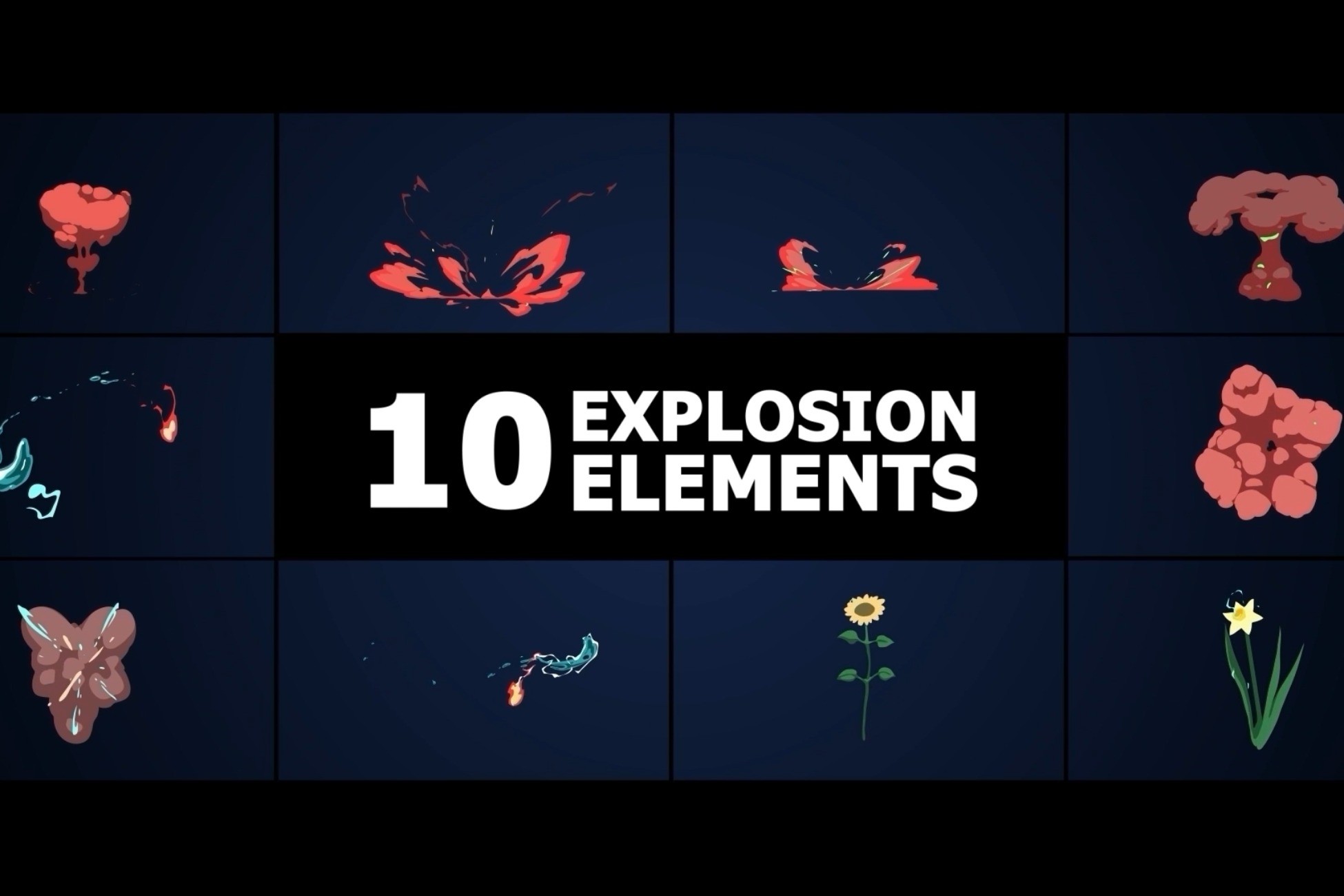Explosion Comp Combined Explosion Elements (11.04.24) by FXMonster