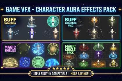 Game VFX - Character Aura Effects Pack