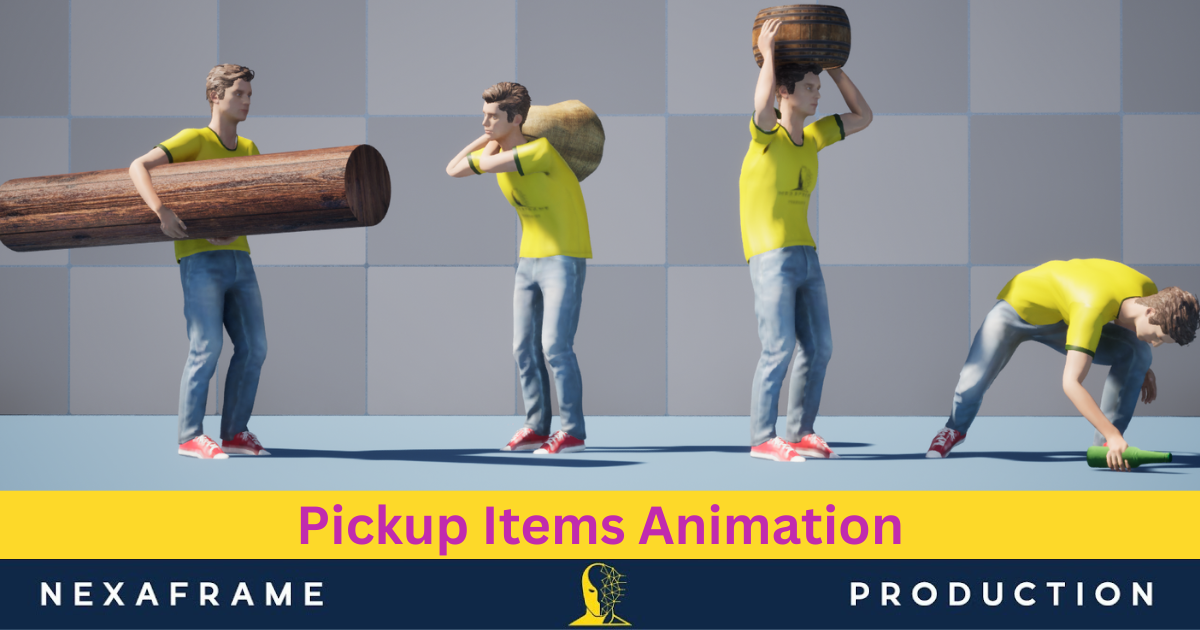Item Animation Pickup Items Animation | 3D Animations | Unity Asset Store