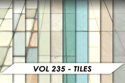 Stylized Textures - Vol 235 - Tiles